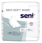 Sugeriantys paklotai Seni Soft Basic, 90x60 cm, 30 vnt.