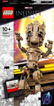 LEGO 76217 Marvel Mano vardas yra Grootas, Marvel žaislas ir Baby Groot figūrėlė, filmas &bdquo;Galaktikos sergėtojai 2&ldquo;, 10 metų ir vyresni vaikai