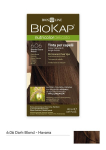 Ilgalaikiai plaukų dažai Nutricolor Delicato 6.06 Dark Blond Havana, 140 ml