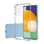 &bdquo;Evelatus&ldquo; Samsung Galaxy A13 4G LTE smūgiams atsparus silikoninis dėklas, TPU, skaidrus