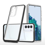 Hurtel Clear 3in1 Case skirtas Samsung Galaxy S22 + (S22 Plus), juodas