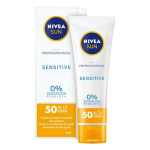 Kremas nuo saulės veidui Nivea Sensitive, 50 ml