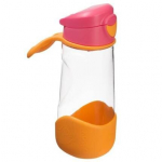 Sportinė gertuvė B.BOX Strawberry Shake, 450 ml, Rožinis