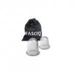 FASCIQ&reg; silikoninių taurelių rinkinys 1 maža x 1 didelė