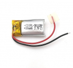 1 vnt. įkraunama lipo baterija 501220 (3.7v, 80mAh Lipo), skirta įkraunamam ne&scaron;iojamam vaizdo telefonui mp3 mp4 LED &scaron;viesa GPS