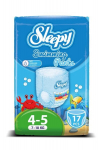 Maudymosi sauskelnės-kelnaitės, Dydis 4-5 (7-18 Kg)
