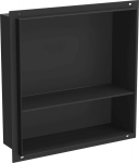 Mexen X-Wall-NR įleidžiama sieninė lentyna 2l, 30x30 cm, Black