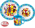 Vaiki&scaron;kų indų rinkinys Spiderman, 3 vnt