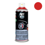 Stabdžių apkabos dažai PintyPlus Auto, raudoni, 400 ml