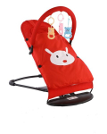 Muzikinis gultukas Tavalax Baby Bouncer, red