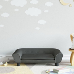 Vaiki&scaron;ka sofa vidaXL, pilka