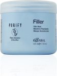 Kosmeceutinė kaukė plaukams su hialiuronu ir keratinu Kaaral Purify Filler, 500 ml