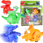 Važinėjančių dinozaurų rinkinys, 4 vnt.