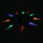 kalėdinė lempelė 10vnt rgb 2xаа ip44