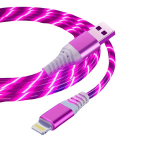 MFi sertifikuotas USB-A įkrovimo laidas, Rožinis