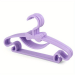 Vaiki&scaron;kos plastikinės drabužių pakabos, Violetinė