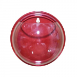 Plastikinis universalus 15cm vazonas, Raudona