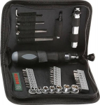 Gręžtuvų ir atsuktuvų antgalių komplektas Bosch 2607019506, 38 dalių