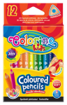 Spalvoti pie&scaron;tukai Colorino Kids, 12 vnt.