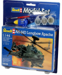 Revell - Boeing AH-64D Longbow Apache dovanų komplektas, 1/144, 64046