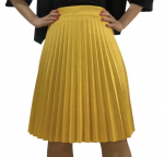 Sijonas moterims, Made in Italy, geltonas, M/L