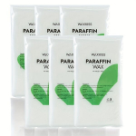 Waxkiss parafino va&scaron;ko papildymas, 6 vnt. (1200g) - drėkinamasis terapinis va&scaron;kas rankoms ir kojoms. ,  Baltas