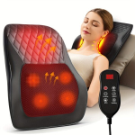 Ergonomi&scaron;kas 3D Kaklo Ir Nugaros Masažuoklis Su &Scaron;ildymu