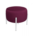 "OLA LOFT" kojų atramos suoliukas metalinis baltas MG02