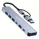 Wowssyo USB C daugiafunkcinis adapteris 17.78 cm