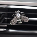 1 vnt. Lydinio Bičių Dizaino Automobilio Aromatas Difuzorius su Kvapų Tablete , pilka