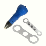 Elektrinis kniedžių veržlių adapteris 2.4mm-4.8mm įrankis. ,  BLUD