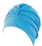 Plaukimo kepuraitė moterims FASHY Fabric Swim, mėlyna