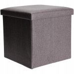 Storage Solutions pufas, pilkas