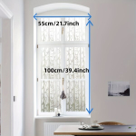 Lango plėvelė, 55 cm / 21,7 colio x 100 cm / 39,4 colio