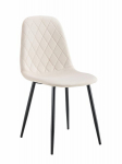 Kėdė Monita Rhombi, velvet, beige
