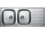 Plieninė virtuvinė plautuvė Kuchinox Orion, SKO_021T, Inox