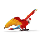 Fgūrėlė raudonoji ara, Schleich