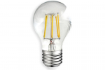 LED lemputė E27 7,5W su siūleliu - &scaron;iltai balta (3000K)