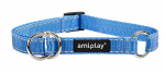 Amiplay pusiau smaugiamas antkaklis Reflective, XL, mėlynas