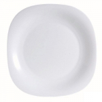 Balta kvadratinė lėk&scaron;tė Luminarc Carine, 19.5 cm