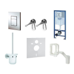 Grohe Cosmo 6in1 potinkinis rėmas su priedais 39000000