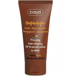 Įdegio atspalvį suteikiantis dieninis veido kremas Ziaja Cupuacu SPF10 50 ml