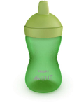 Nela&scaron;antis puodelis su kietu snapeliu&nbsp;Philips Avent My Grippy SCF804/03, 18 mėn., 300 ml, žalias