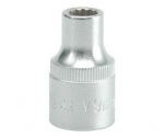 Dvylikakampė galvutė , 9 mm, 1/2