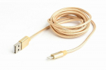 Gembird CCB-mUSB2B-AMLM-6-G, USB-A/Lightning, 1.8 m