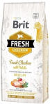 Brit Fresh Adult su vi&scaron;tiena ir bulvėmis, 2,5 kg