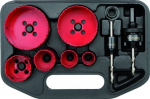 Frezų karūnų rinkinys Yato YT-3380, 8 dalių
