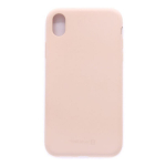 Evelatus Apple iPhone XR Nano silikoninis dėklas, mink&scaron;tas lietimui, rausvo smėlio spalvos