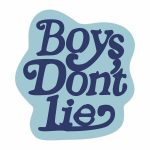 Dekoratyvinis mink&scaron;tas kilimas "boys don't lie" 80x80 cm