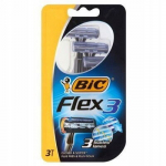 Skutimosi peiliukai Bic Flex Blister, 3 vnt.